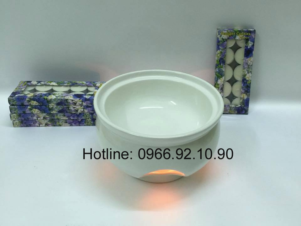 배트랑 도자기 19cm 알콜 버너, 따뜻한 손쉬운 식사 유지
